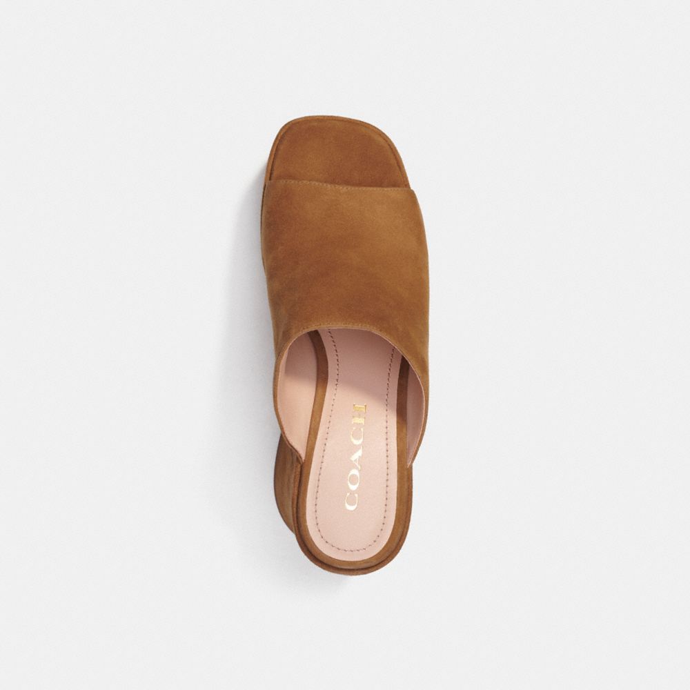 Brown Women COACH® Bobi Platform Sandals | NZ HAS344