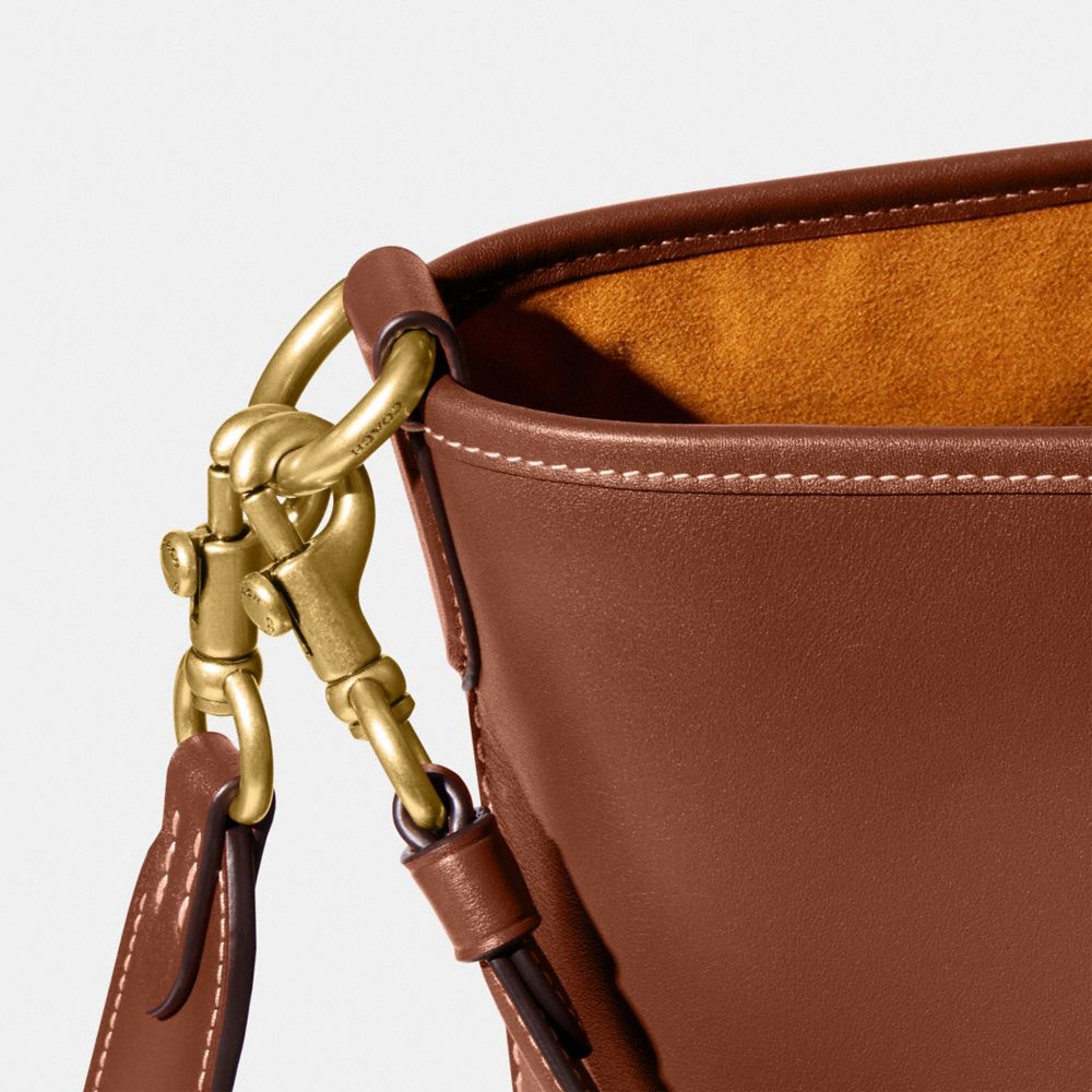 Brown Women COACH® Dakota Bucket Bags | NZ DFM736