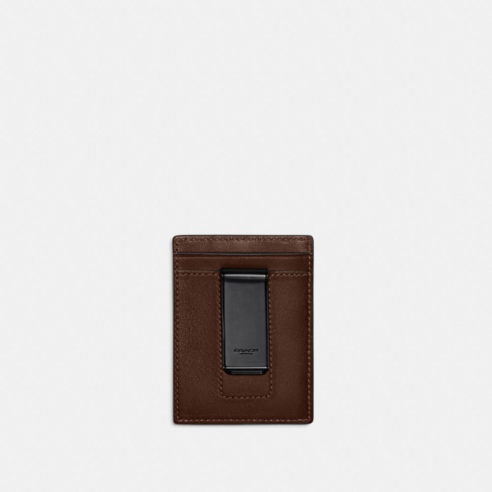 Coffee Men COACH® Money Clip Card Case | NZ WNT202