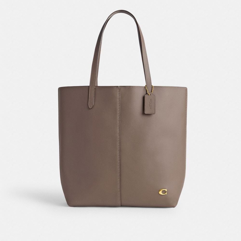 Dark Grey Women COACH® North Tote Bag | NZ RVO935