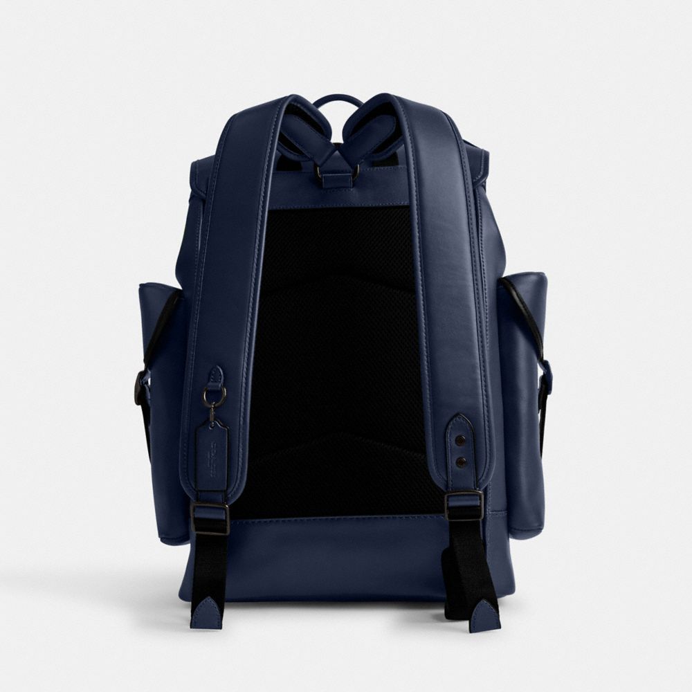 Deep Blue Men COACH® Hitch Backpack | NZ GSL189