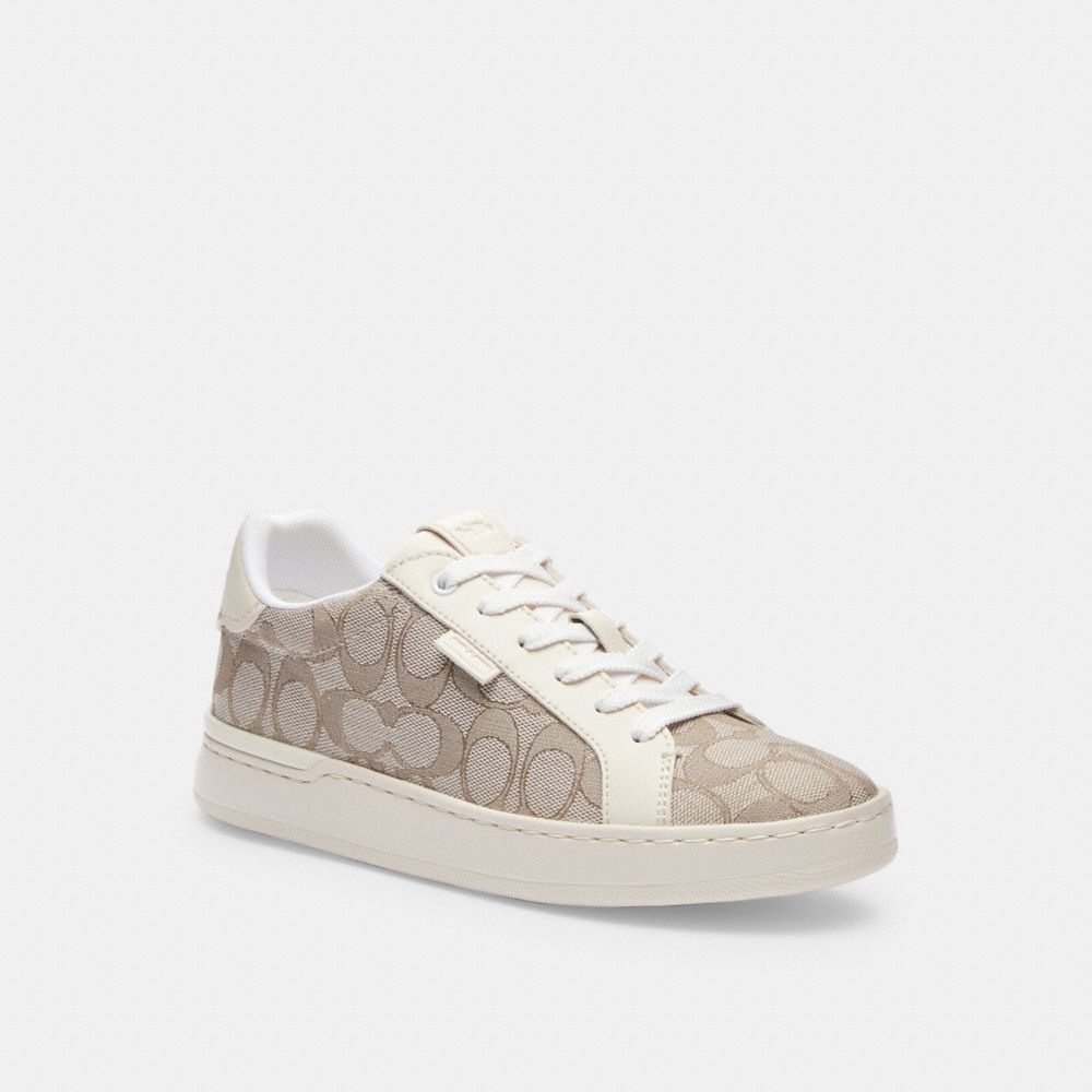 Grey Women COACH® Lowline Low Top Sneakers | NZ GSG374