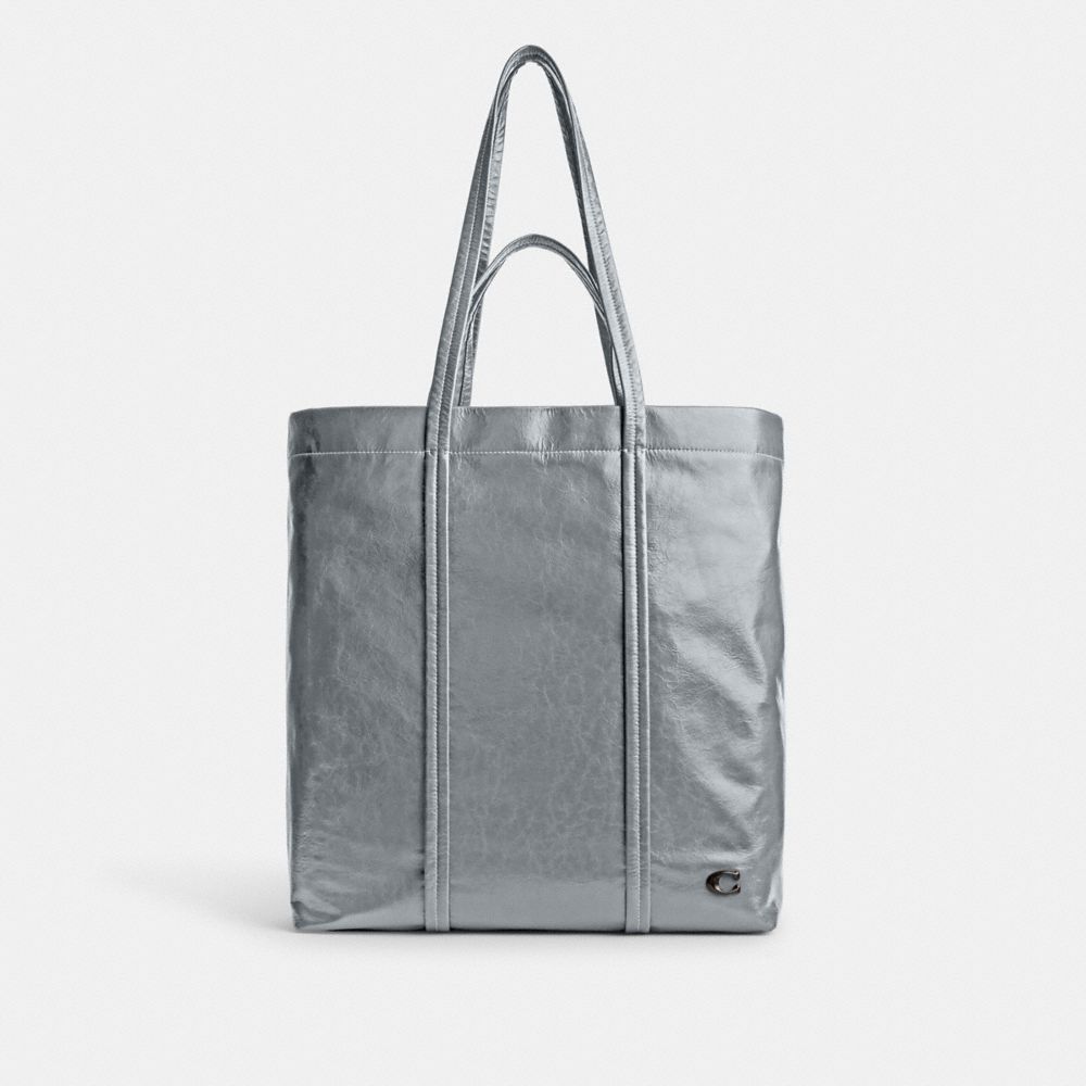 Grey / Blue Women COACH® Hall Tote Bag | NZ WNR930