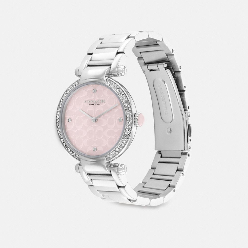 Grey / Pink Women COACH® Cary, 34 Mm Watch | NZ YXS614