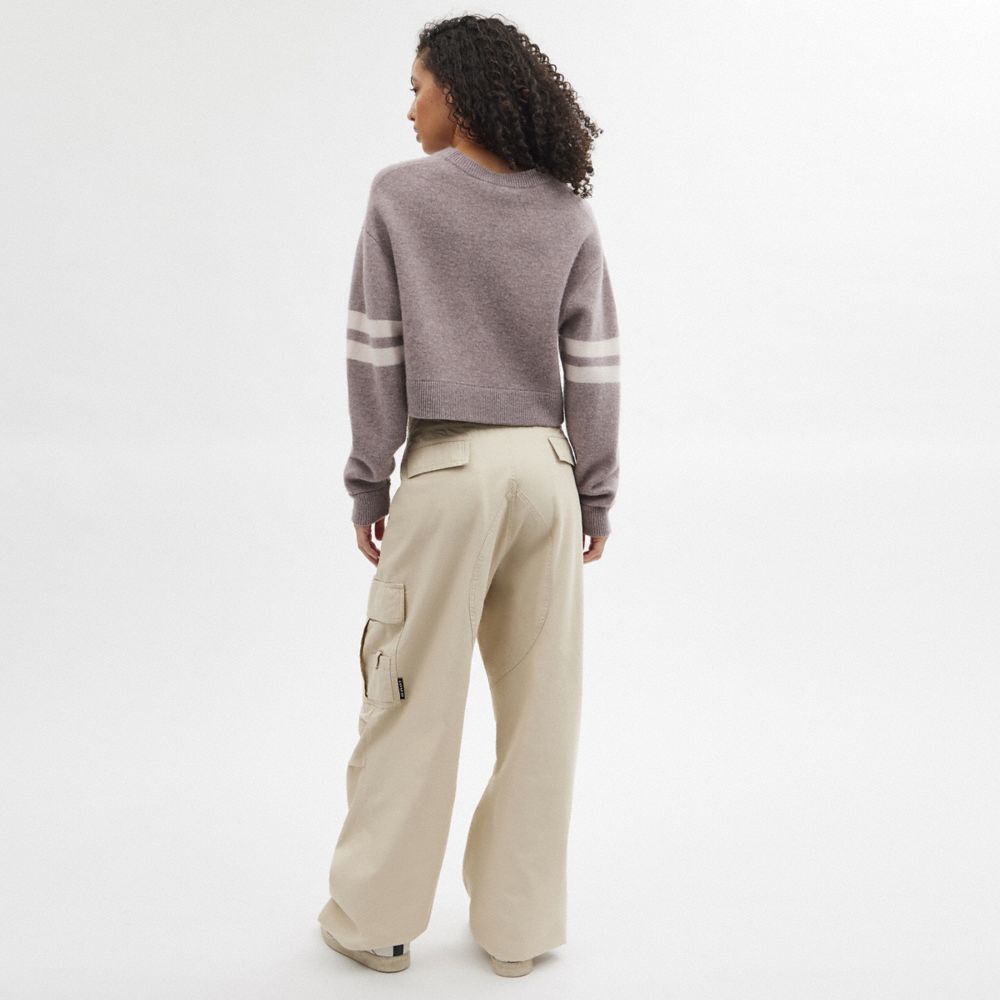 Khaki Women COACH® Cargo Pants | NZ DFA451