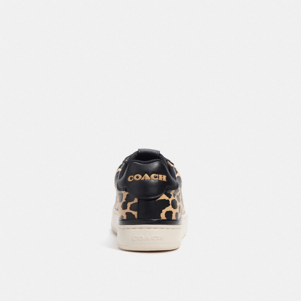 Leopard Women COACH® Lowline Low Top With Print Sneakers | NZ LIL378