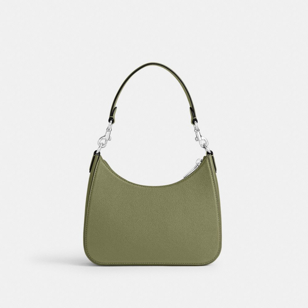 Olive Women COACH® Hobo With Signature Canvas Crossbody Bag | NZ GSM790