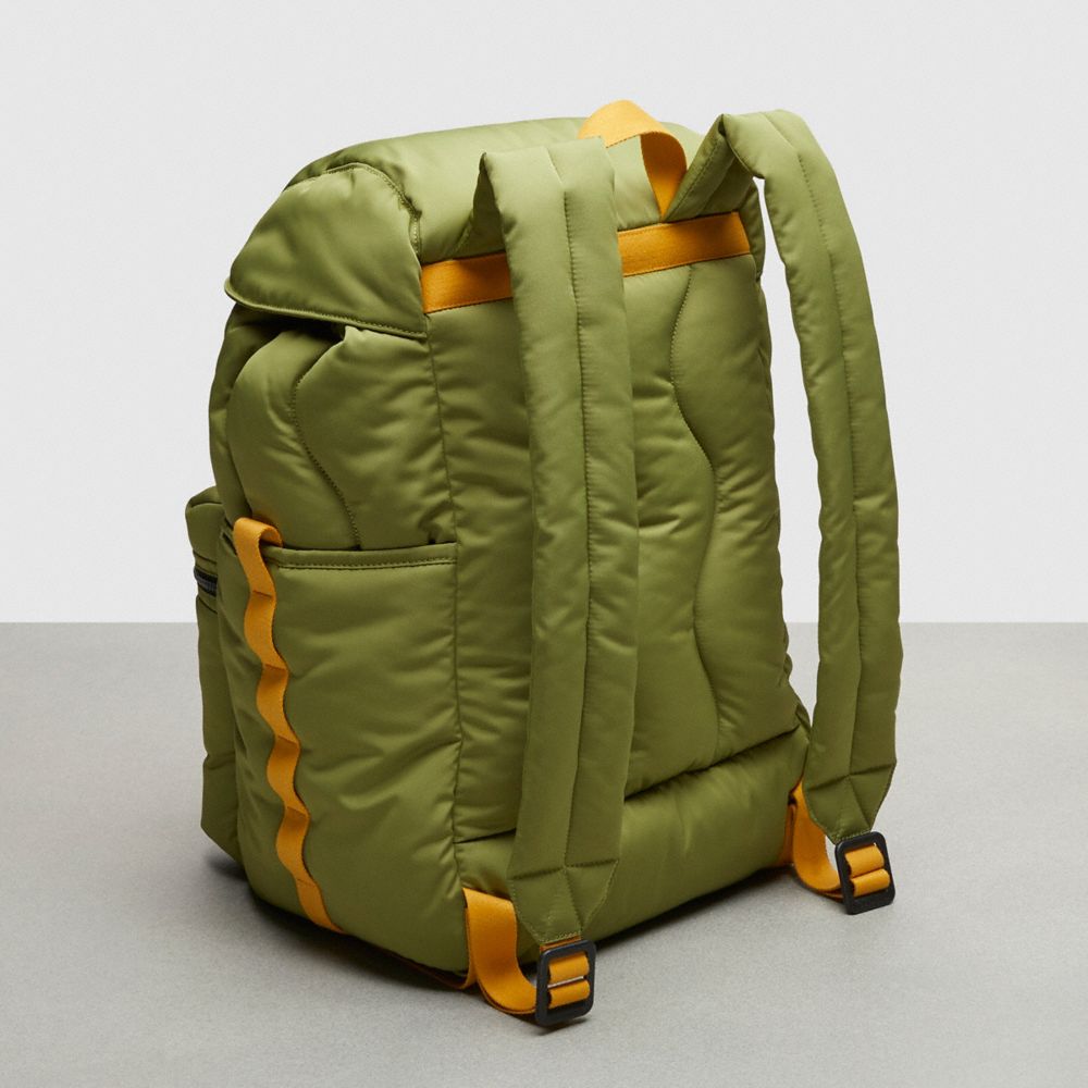 Olive / Green Women COACH® Coachtopia Loop Backpack | NZ FDM710