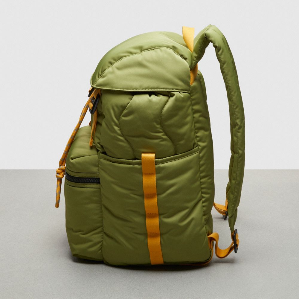 Olive / Green Women COACH® Coachtopia Loop Backpack | NZ FDM710