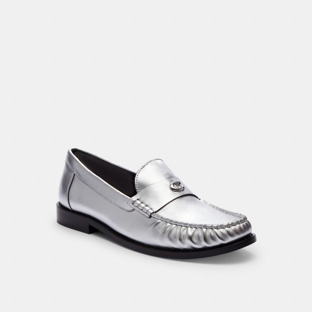 Silver Women COACH® Jolene Loafer | NZ VRT337