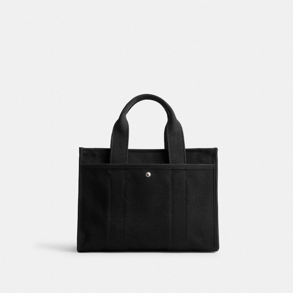 Silver / Black Women COACH® Cargo 26 Tote Bag | NZ FDL918