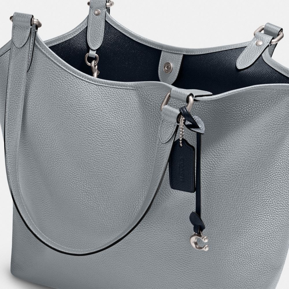 Silver / Grey / Blue Women COACH® Day Tote Bag | NZ ILN924