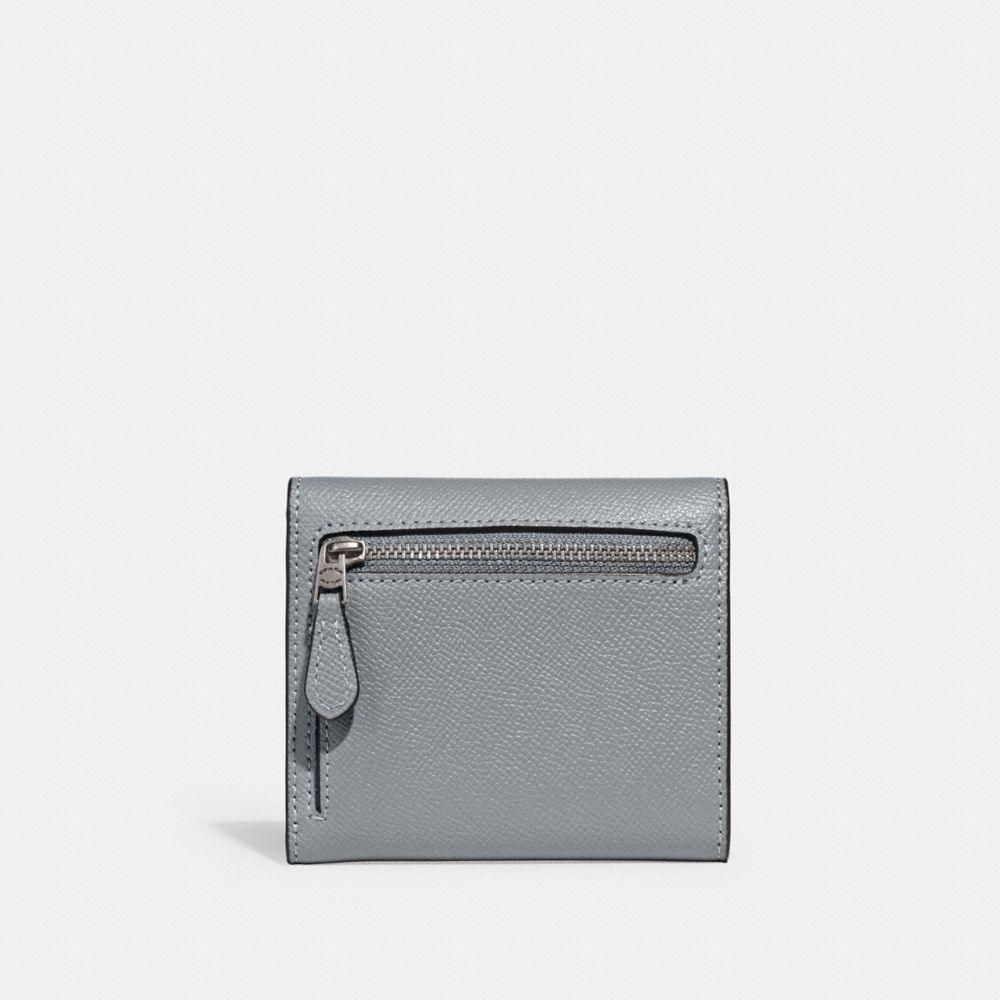 Silver / Grey / Blue Women COACH® Wyn Small Wallet | NZ QMR984