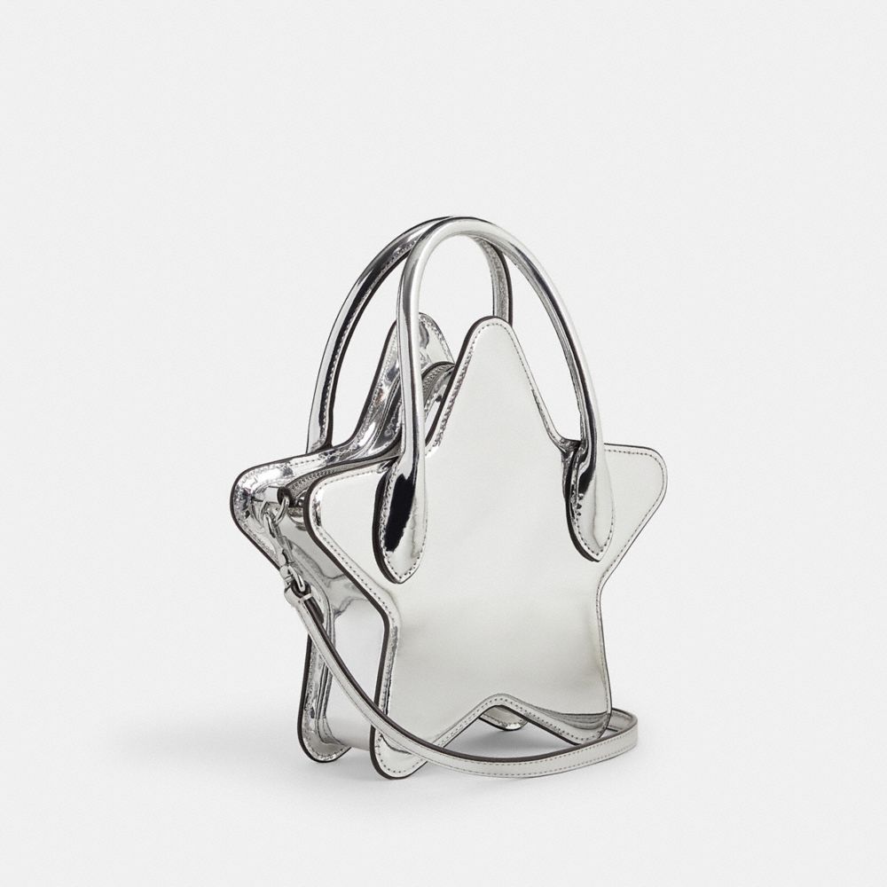 Silver / Silver Women COACH® Star Crossbody Bag | NZ VRU798