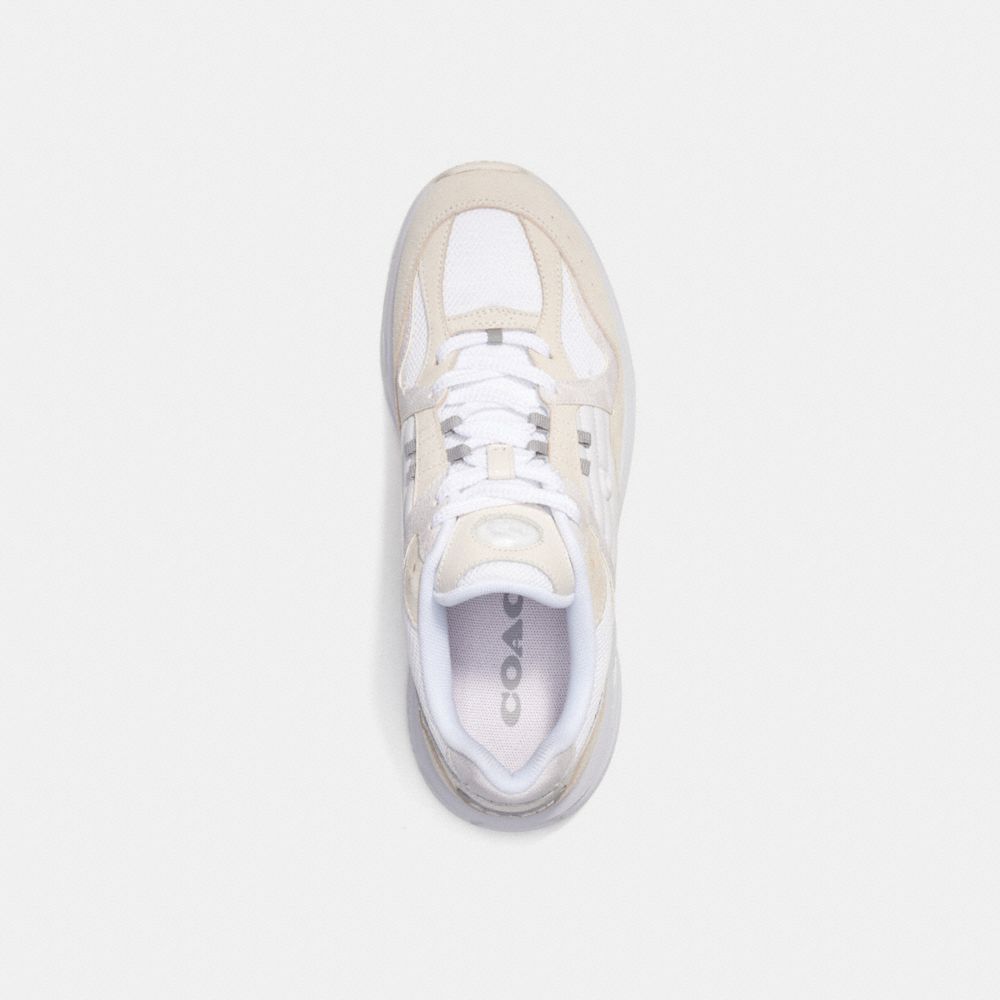 White Men COACH® C301 With Signature Canvas Sneakers | NZ JPL135