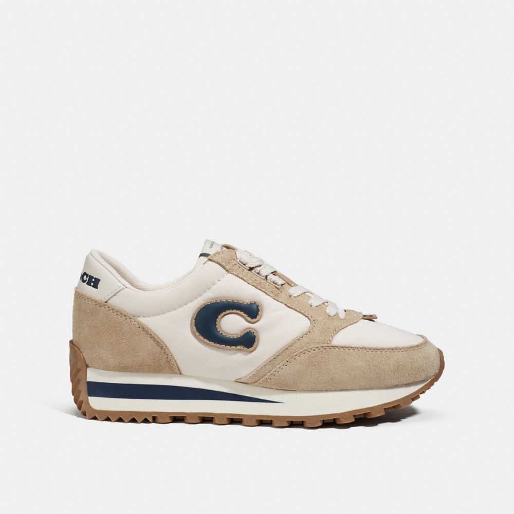 White Men COACH® Runner Sneakers | NZ DFV139