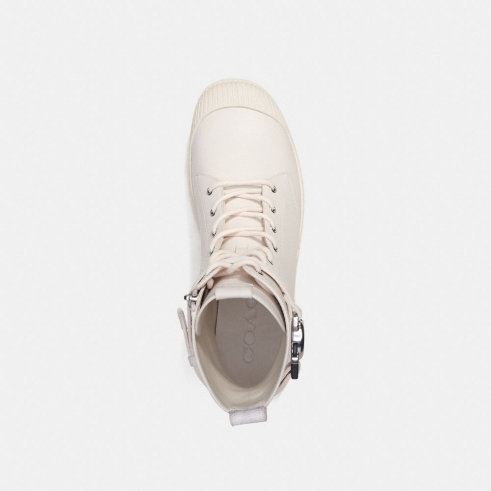 White Men COACH® Tucker With Signature Canvas Boots | NZ OKL108