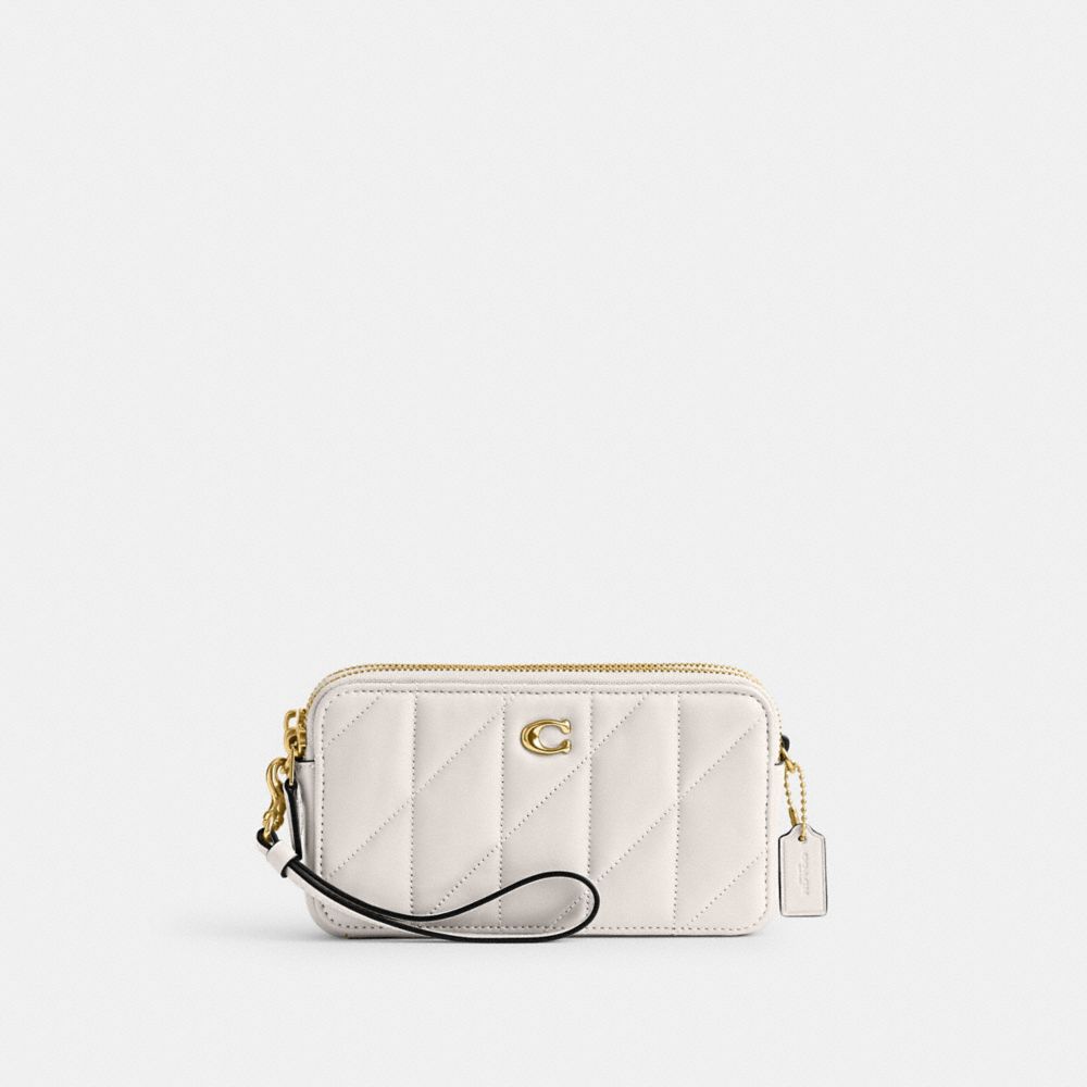 White Women COACH® Kira With Pillow Quilting Crossbody Bag | NZ KOW793