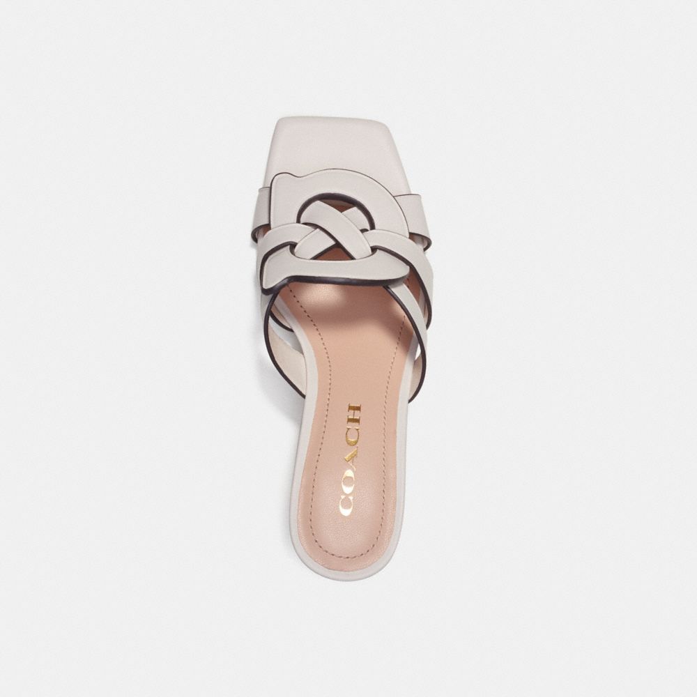 White Women COACH® Tillie Sandals | NZ QMM359