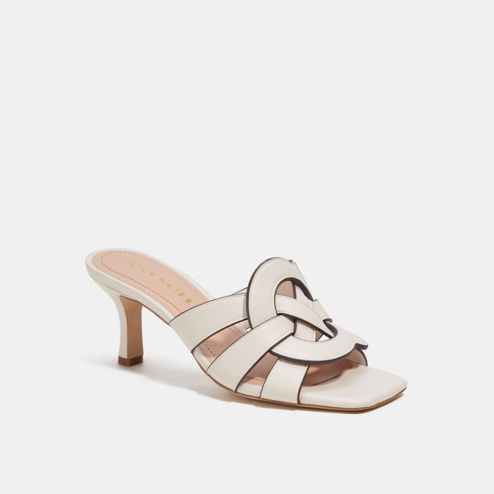 White Women COACH® Tillie Sandals | NZ QMM359