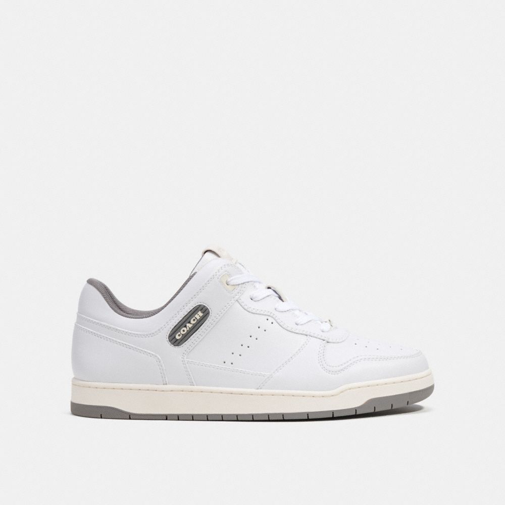 White / Grey Men COACH® C201 Sneakers | NZ CTT121